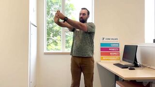 Stretching with the Y - Wrists