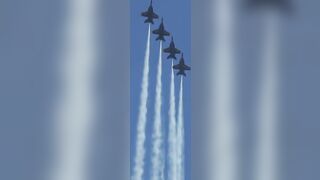 Blue Angels Sneak Pass Pensacola Beach 7/7/22