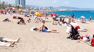 Barcelona beach walk/ beach Sant Sebastia