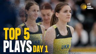 Top 5 Plays | Day 1 | YAC16 EHF Beach Handball EURO 2022 & EHF Beach Handball Championship 2022