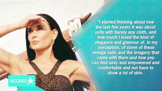 Demi Moore Stuns In 'Playful & Sexy' Swimsuits Co- Designed