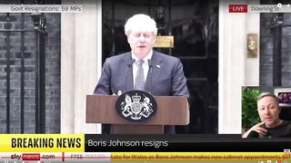 Limmy reacts to Boris Johnson's resignation LIVE on stream