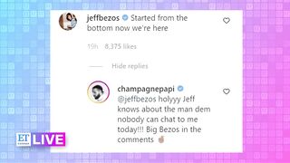 Drake & Jeff Bezos Have Sweet Bonding Moment On Instagram