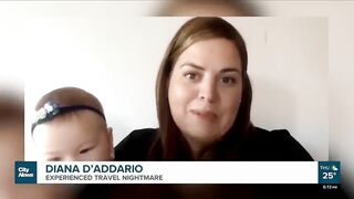 Travel nightmare for Montreal family