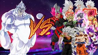 MUI Ozaru Goku Vs All ???? | Who is strongest? #dbs #anime #shorts
