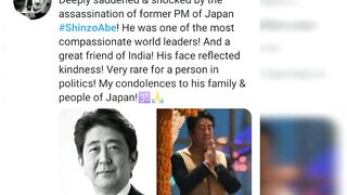 Celebrity Reaction On Shinzo Abe Death | Shinzo Abe Death | World Leaders Reaction | Shinzo Abe