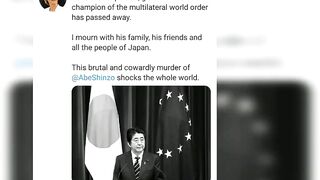 Celebrity Reaction On Shinzo Abe Death | Shinzo Abe Death | World Leaders Reaction | Shinzo Abe