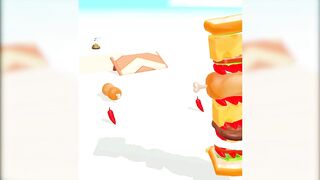 Sandwich Runner Games All levels Mobile Gameplay Walkthrough Update Level Pro SEYOWFII