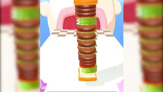 Sandwich Runner Games All levels Mobile Gameplay Walkthrough Update Level Pro SEYOWFII