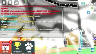 INSANE TRADE!! 45,000 TOKENS + FREE PETS in Clicker Simulator (Roblox)