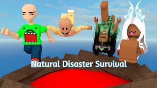 NATURAL DISASTER SURVIVAL PART 2 /w BOBBY AND PABLO | Roblox Funny Moments