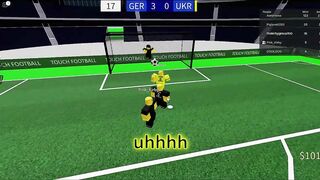 SCORING MY BEST GOAL TO WIN IN ROBLOX TOUCH FOOTBALL!!! [Roblox 2022]