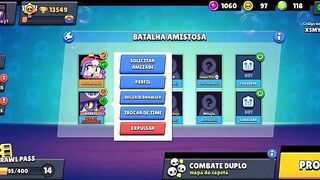 BRAWL STARS - AMISTOSO COM OS INSCRITOS #brawl_stars