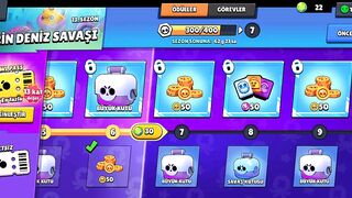 brawl stars 9kutulari açtim