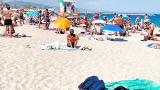 Barcelona beach walk/ beach Bogadell