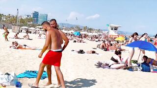 Barcelona beach walk/ beach Bogadell