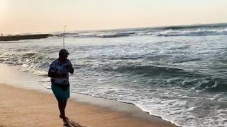 Fish On @ Umdloti Beach Fishing 10 July 2022