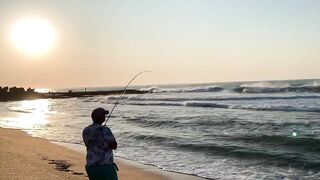 Fish On @ Umdloti Beach Fishing 10 July 2022