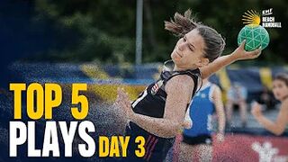 Top 5 Plays | Day 3 | YAC 16 EHF Beach Handball EURO 2022 & EHF Beach Handball Championship 2022