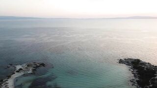 Karidi beach - Sithonia, Greece - 4K Drone Footage (DJI MINI 2)