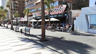 BENIDORM ???????? LEVANTE BEACH JULY 2022 Costa Blanca SPAIN Walking Tour 4K