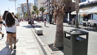 BENIDORM ???????? LEVANTE BEACH JULY 2022 Costa Blanca SPAIN Walking Tour 4K