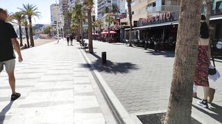 BENIDORM ???????? LEVANTE BEACH JULY 2022 Costa Blanca SPAIN Walking Tour 4K