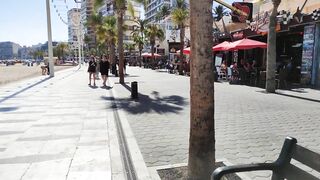 BENIDORM ???????? LEVANTE BEACH JULY 2022 Costa Blanca SPAIN Walking Tour 4K