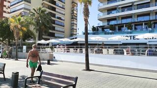 BENIDORM ???????? LEVANTE BEACH JULY 2022 Costa Blanca SPAIN Walking Tour 4K