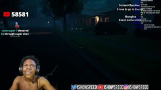 IShowSpeed Jump Scared Into Ending Stream