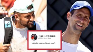 Djokovic & Kyrgios Funny Banter During Practice & On Instagram