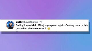 Nicki Minaj CONFIRMS PREGNANCY On Instagram Live…. Then Takes It Back