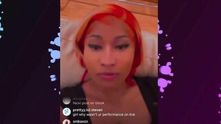 Nicki Minaj CONFIRMS PREGNANCY On Instagram Live…. Then Takes It Back