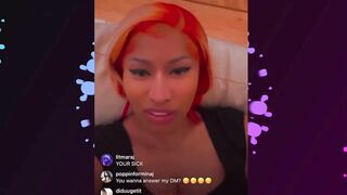 Nicki Minaj CONFIRMS PREGNANCY On Instagram Live…. Then Takes It Back