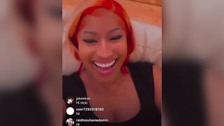 Nicki Minaj CONFIRMS PREGNANCY On Instagram Live…. Then Takes It Back