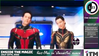 Paul Rudd's Ant-Man on Crawling up into Thanos • Disneyland's Instagram and Facebook get Hacked