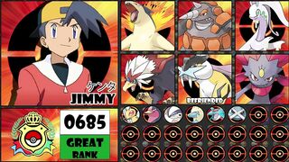 JIMMY / ケンタ POKEMON TEAM (IF HE TRAVEL TO HOENN AND JOIN TO THE POKEMON WORLD CHAMPIONSHIP)