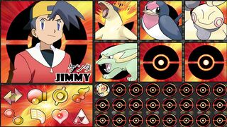 JIMMY / ケンタ POKEMON TEAM (IF HE TRAVEL TO HOENN AND JOIN TO THE POKEMON WORLD CHAMPIONSHIP)