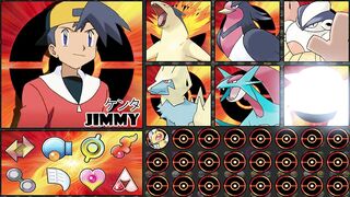 JIMMY / ケンタ POKEMON TEAM (IF HE TRAVEL TO HOENN AND JOIN TO THE POKEMON WORLD CHAMPIONSHIP)