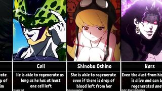 Anime Characters With Insanely Broken Regeneration