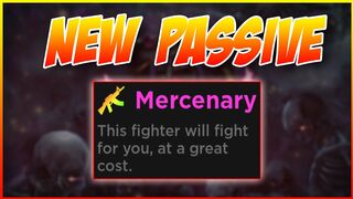 NEW Mercenary Passive is Broken! Anime Fighters Update 31 LVL 350 DPS Tier List