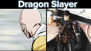 Saitama Becoming Uncanny (Strongest Swords in Anime)different theme