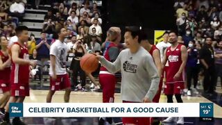 Celebrity basketball for a good cause