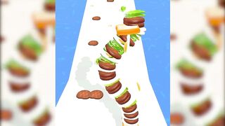 Sandwich Runner Gameplay All Levels New Update Mobile Games iOS Gaming XSKIFHH