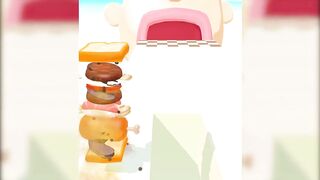 Sandwich Runner Gameplay All Levels New Update Mobile Games iOS Gaming XSKIFHH