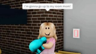 When you try to escape school (meme) ROBLOX