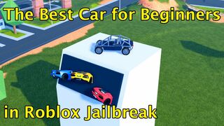 This is currently the BEST vehicle for beginners in Roblox Jailbreak...