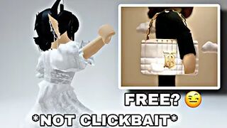 NEW FREE ITEMS ON ROBLOX? ????