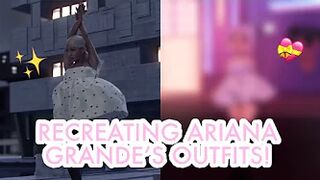 RECREATING ARIANA GRANDE’S ICONIC OUTFITS IN ROYALE HIGH! ROBLOX ROYALE HIGH OUTFIT CHALLENGE