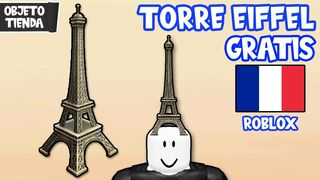 CÓMO CONSEGUIR TORRE EIFFEL GRATIS en ROBLOX